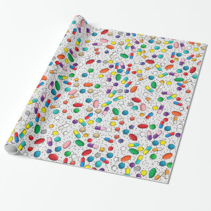 Papel De Regalo Ajuste de regalo de la cápsula médica