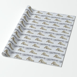 Papel De Regalo Ajuste de regalo de oso polar