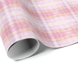 Papel De Regalo Ajuste de regalo de plástico rosado de bonito