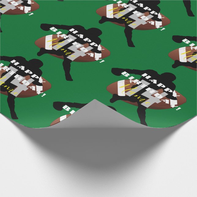 Papel De Regalo Ajuste de regalo de tema de FOOTBALL HAMbyWG (Esquina)