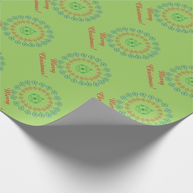 Papel De Regalo Ajuste de regalo - Decoraciones navideñas (Esquina)