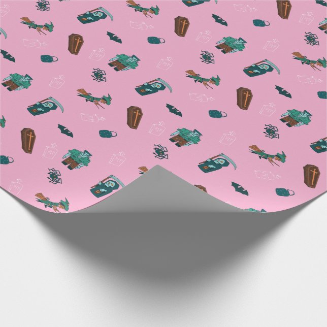 Papel De Regalo Ajuste de regalo del patrón de caracteres de Hallo (Esquina)