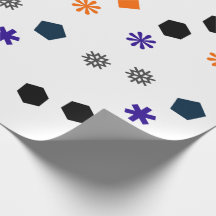 Ajuste de regalo geométrico festivo