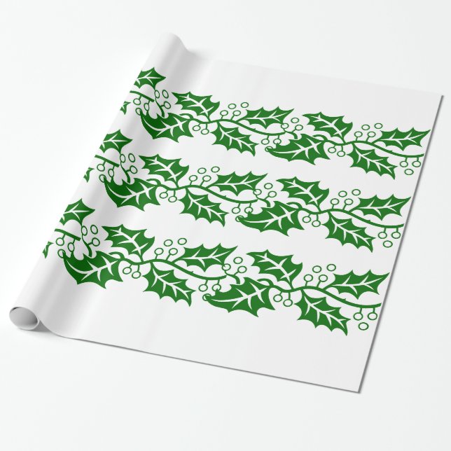 Papel De Regalo Ajuste de regalo - Hojas huecas grandes (Desenrollado)