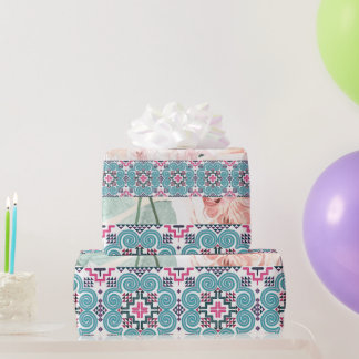 Papel De Regalo Ajuste de regalo inspirado en el hmong