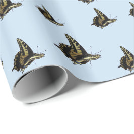 Papel De Regalo Ajuste de regalo - Mariposas de cola torta