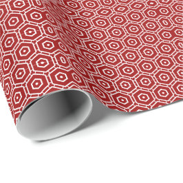 Papel De Regalo Ajuste de regalo - Modelo de hexágono