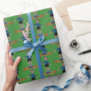 Papel De Regalo Ajuste de regalo - Muñeca con casco
