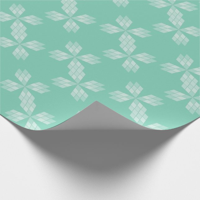 Papel De Regalo Ajuste de regalo - Petales de diamante (Esquina)