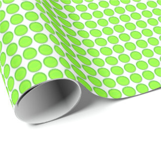 Papel De Regalo Ajuste de regalo - puntos verdes