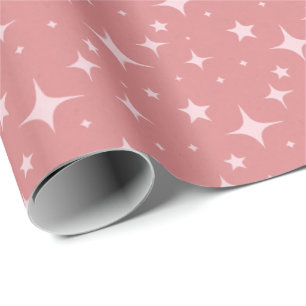 Papel De Regalo Ajuste de regalo Rubor Stardust - Color suave de R