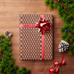 Papel De Regalo Ajuste de regalo - Tres bloques dimensionales