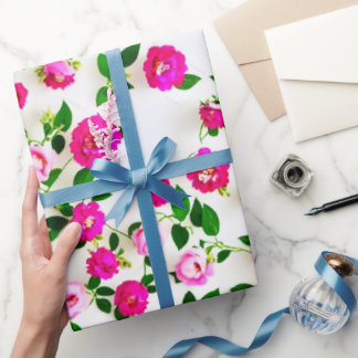 Papel De Regalo Ajuste floral