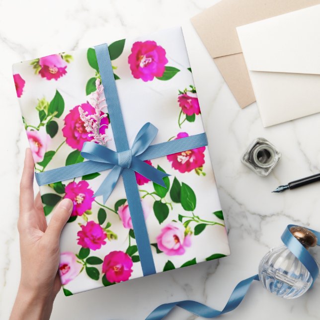 Papel De Regalo Ajuste floral (Regalar)