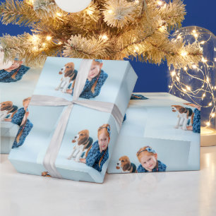 Papel De Regalo Ajuste personalizado de regalo de fotografía
