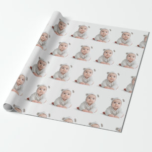 Papel De Regalo Ajuste personalizado de regalo de fotografía