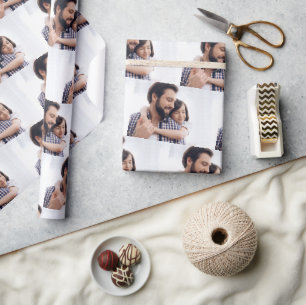 Papel De Regalo Ajuste personalizado de regalo de fotografía