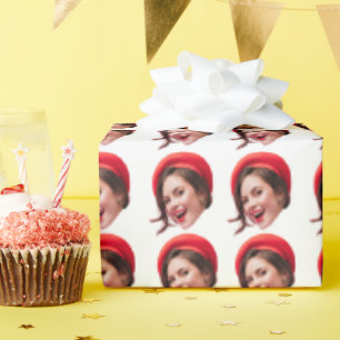 Papel De Regalo Ajuste personalizado de regalo facial