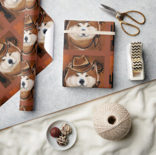 PAPEL DE REGALO AKITA
