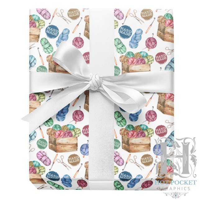 Papel de regalo al crochet (Subido por el creador)