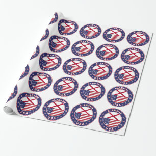 Papel De Regalo Alabama, Estados Unidos, camiseta de Alabama, Alab