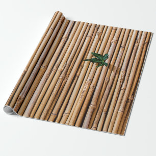Papel De Regalo Alambrado de barrera de bambú