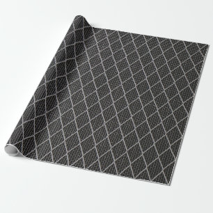 Papel De Regalo Alambre metalizado gris