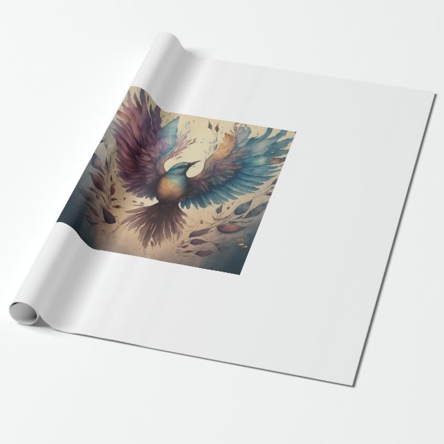 Papel De Regalo Alas familiares (Desenrollado)