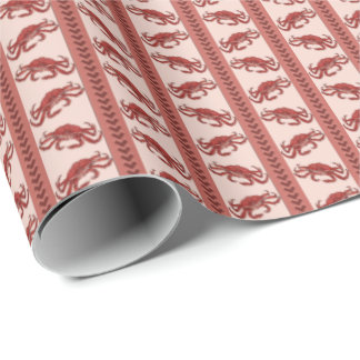 Papel De Regalo Alaska King Crab Wrapping Paper