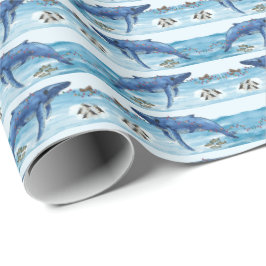 Papel De Regalo Alaska Sea Life Holiday Wrapping Paper