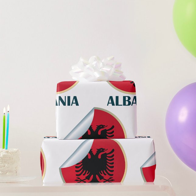 Papel De Regalo Albania Emblema de águila de doble cabeza (Subido por el creador)
