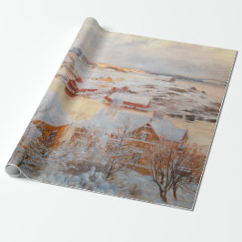 Papel De Regalo Albert Edelfelt - Diciembre