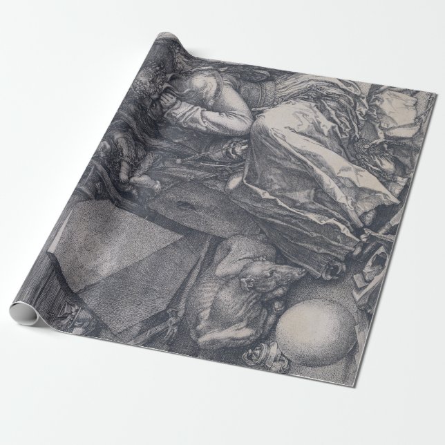 Papel De Regalo Albrecht Dürer Melencolia I (Desenrollado)