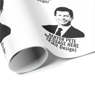 Papel De Regalo Alcalde Pete Personalizado