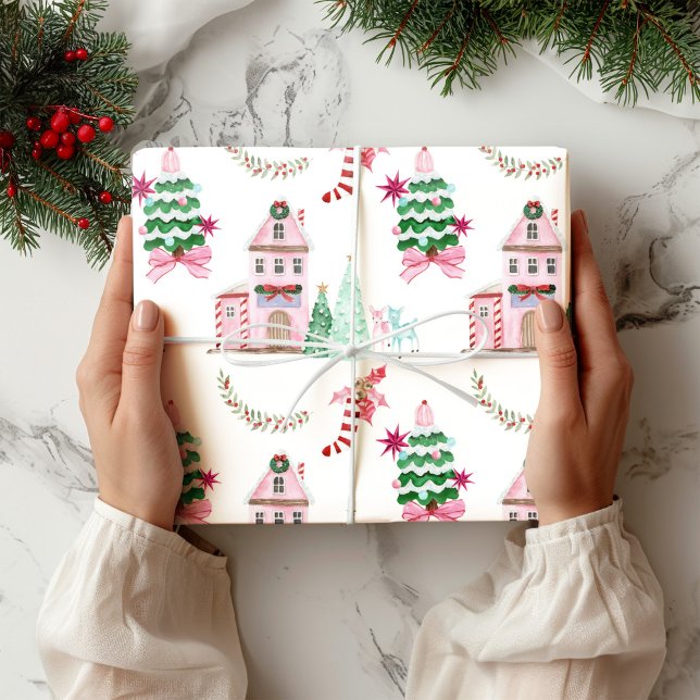 Papel De Regalo Aldea de los navidades (Subido por el creador)