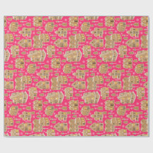 Aldea feriada de pan de jengibre