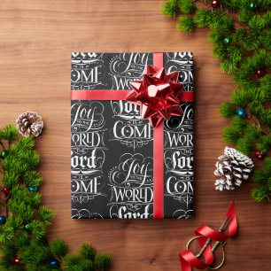 Papel De Regalo Alegría a los Navidades cristianos del mundo