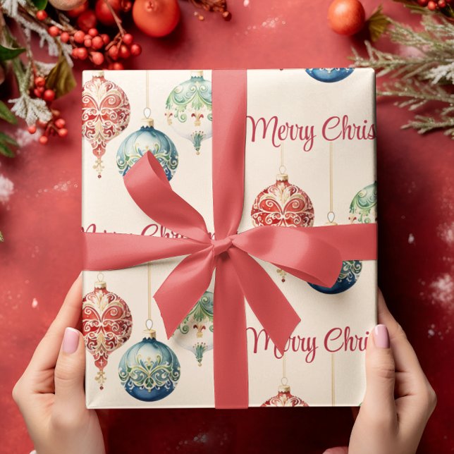 Papel De Regalo Alegría austriaca | Feliz Navidad | Ornamentos de  (Subido por el creador)