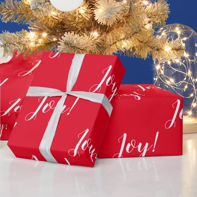 Papel De Regalo ¡Alegría de los navidades! (Vacaciones)