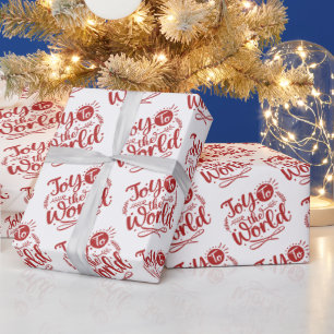 Papel De Regalo Alegría de los navidades al feriado mundial