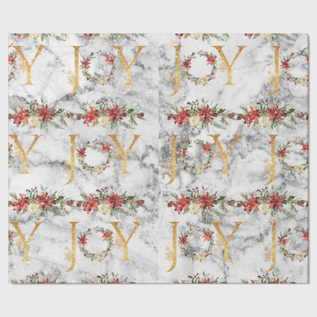 Papel De Regalo Alegría de los Navidades de vacaciones envolviendo (Costura)