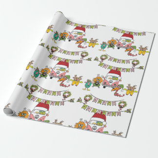 Papel De Regalo Alegría del día de fiesta del monstruo