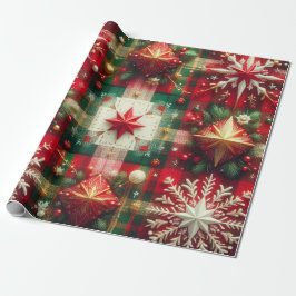 Papel De Regalo Alegría Navideña