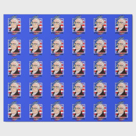 Papel De Regalo Alexander Hamilton en sombras que llevan del color