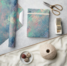 Papel De Regalo Alexandrite Blue Glassy Textura