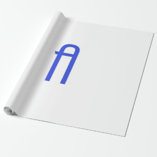 Papel De Regalo alfabético A