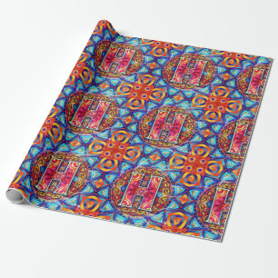 Papel De Regalo Alfabeto H mandala