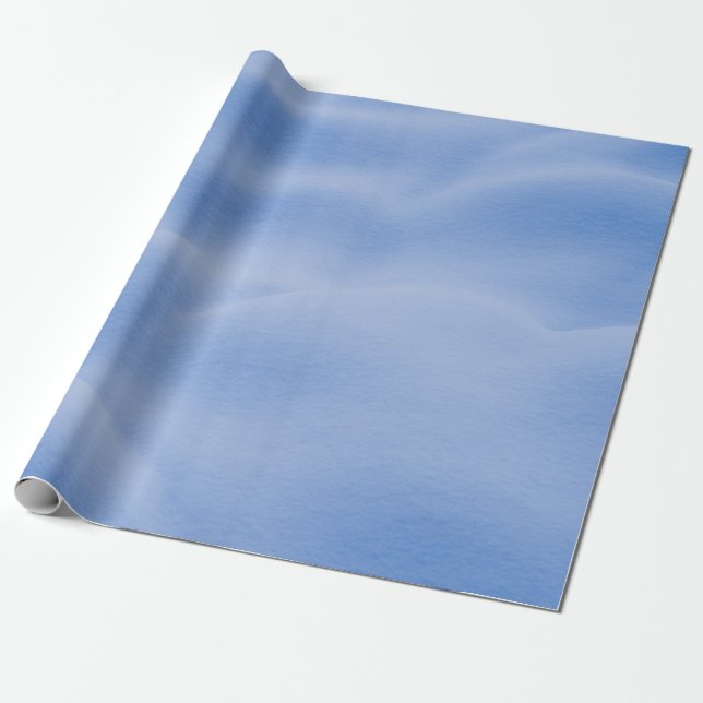 Papel De Regalo Alfombra azul y blanca (Desenrollado)