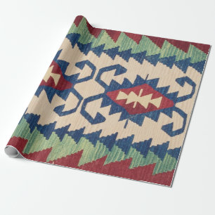 Papel De Regalo Alfombra Oriental Killim