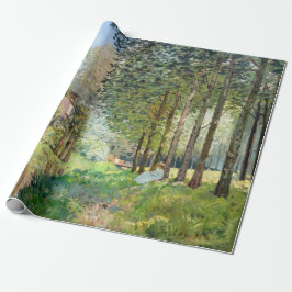 Papel De Regalo Alfred Sisley - Descansa a lo largo del Stream